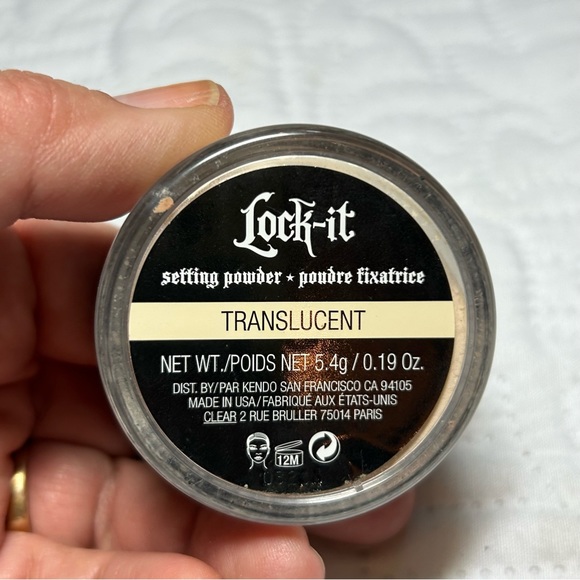 Set of 3 bundle Kat VonD makeup powder lock it concealer, spray & settin… - Picture 7 of 16